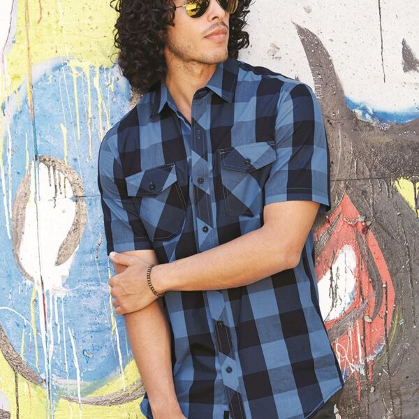 Buffalo Plaid Short Sleeve Shirt Thumbnail