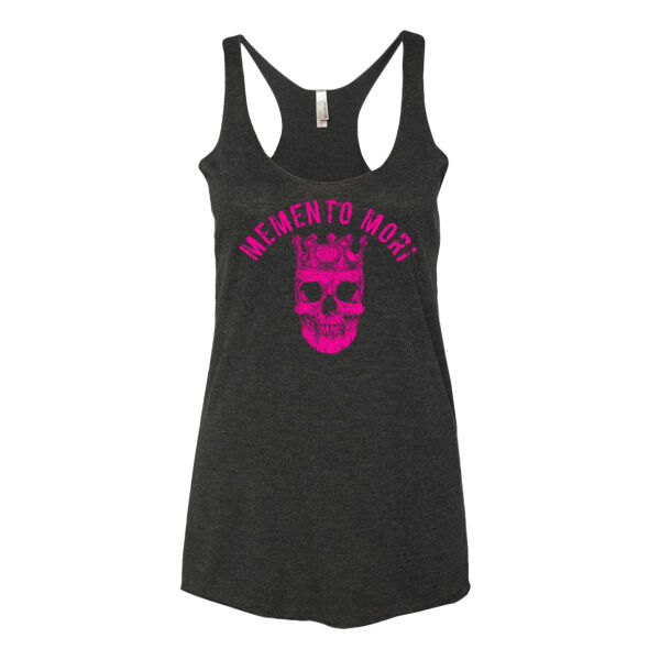 Memento Mori Triblend Racerback Tank Thumbnail