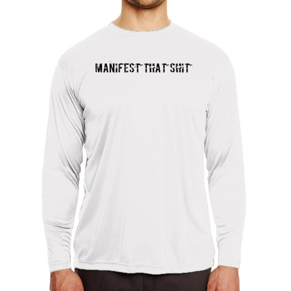 Manifest That Shit | Memento Mori | Performance Long Sleeve Tee Thumbnail