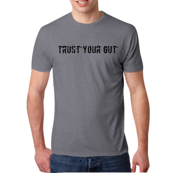Trust Your Gut | Memento Mori | Mens Super Soft Tri Blend Thumbnail