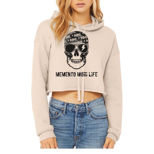 Lightening Crop Hoodie Thumbnail