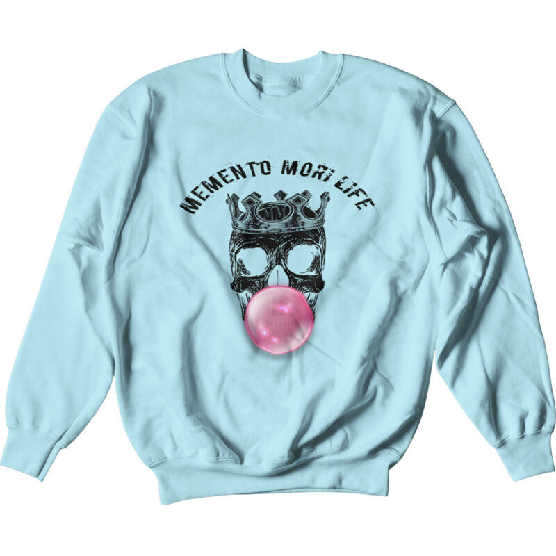 Bubblegum Skull - Comfort Color Sweatshirt Thumbnail