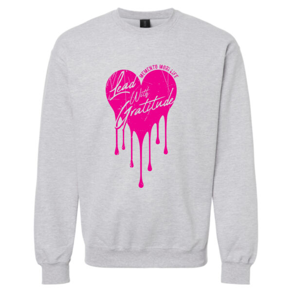 Lead With Gratitude | Softstyle Sweatshirt | Hot Pink Thumbnail