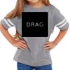 Rabbit Skins Toddler Fine Jersey Football T-Shirt Thumbnail