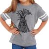 Rabbit Skins Toddler Fine Jersey Football T-Shirt Thumbnail