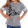 Rabbit Skins Toddler Fine Jersey Football T-Shirt Thumbnail
