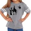 Rabbit Skins Toddler Fine Jersey Football T-Shirt Thumbnail