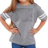 Rabbit Skins Toddler Fine Jersey Football T-Shirt Thumbnail