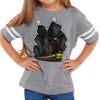Rabbit Skins Toddler Fine Jersey Football T-Shirt Thumbnail