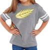 Rabbit Skins Toddler Fine Jersey Football T-Shirt Thumbnail