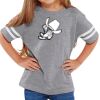 Rabbit Skins Toddler Fine Jersey Football T-Shirt Thumbnail