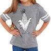 Rabbit Skins Toddler Fine Jersey Football T-Shirt Thumbnail