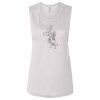 Ladies' Bella Flowy Scoop Muscle Tank Thumbnail