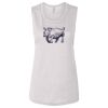 Ladies' Bella Flowy Scoop Muscle Tank Thumbnail