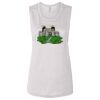 Ladies' Bella Flowy Scoop Muscle Tank Thumbnail