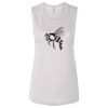 Ladies' Bella Flowy Scoop Muscle Tank Thumbnail