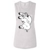 Ladies' Bella Flowy Scoop Muscle Tank Thumbnail