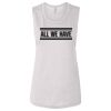 Ladies' Bella Flowy Scoop Muscle Tank Thumbnail