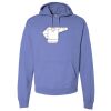 Unisex 7.2 oz., 80/20 Pullover Hood Sweatshirt Thumbnail